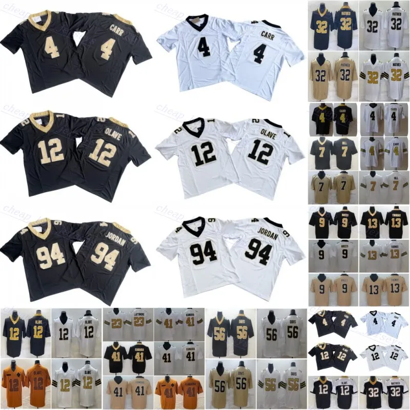 Stitched Mens American Football Shirts Featuring Derek Carr Alvin Kamara Jamaal Williams Chris Olave Tyrann Mathieu Marshon Lattimore Taysom Hill Demario Davis Size 4 41 From Cheap hot jerseys 12.35 D...