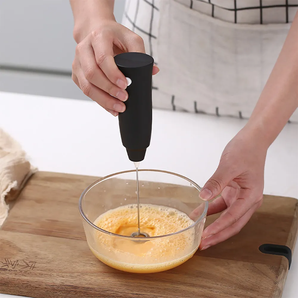Electric Handheld Milk Frother & Egg Whisk - Mini Mixer For Coffee, Cooking, Home Kitchen - View #8