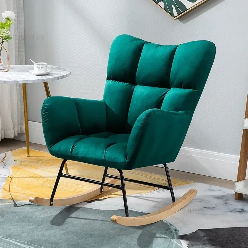 Nordic light luxury home nap leisure rocking chair hotsell