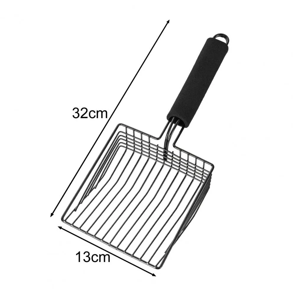 Non Stick Metal Shovel For Cat Litter With Long Handle Convenient Pet Cleaning Tool From Quanyuanfacai 12.38 DHgate.Com
