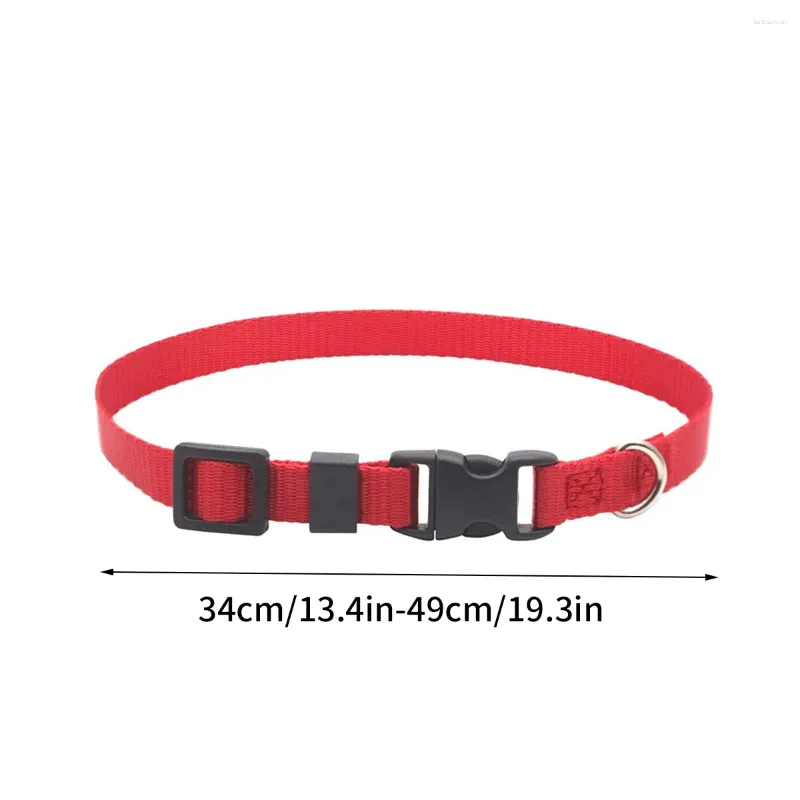 DHgate Soft Nylon Puppy ID Collars for Breeders 12 Pack Adjustable Breakaway Litter Bands Pet Supplies