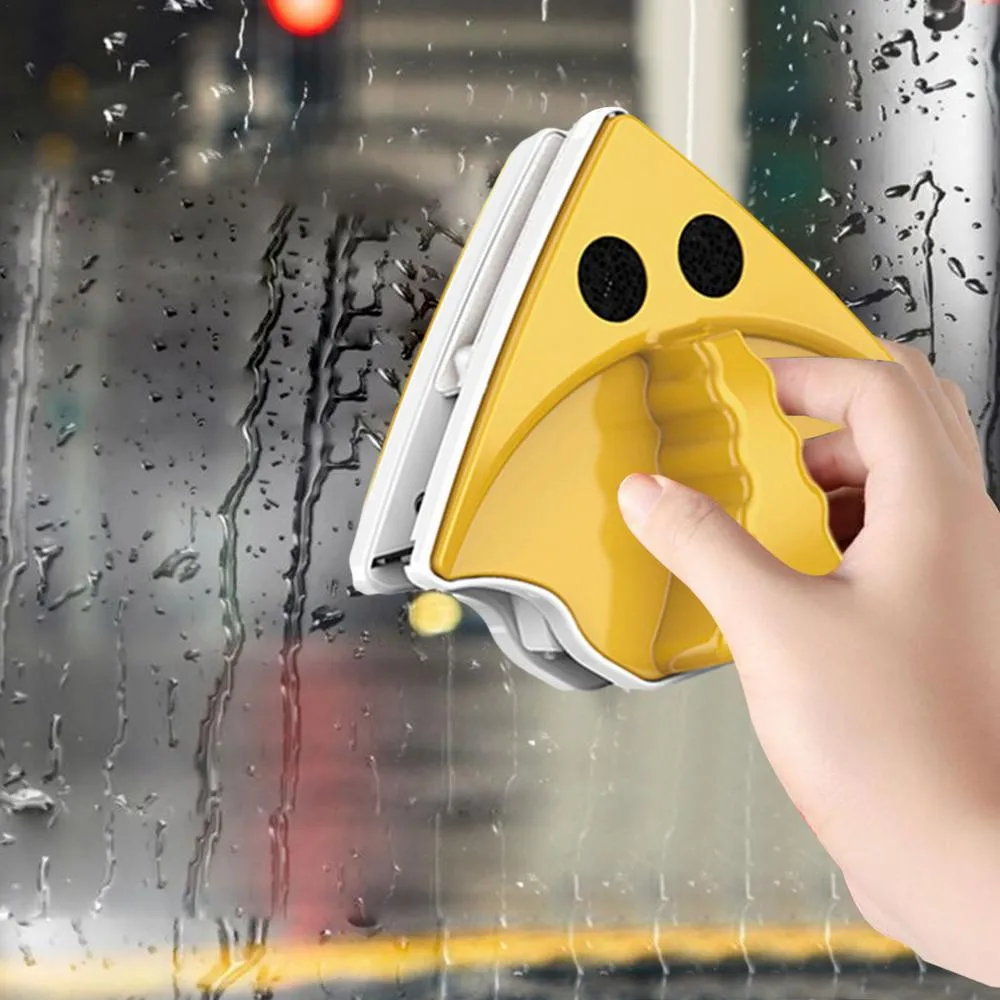 Triangular Magnetic window cleaner - Efficient Window...