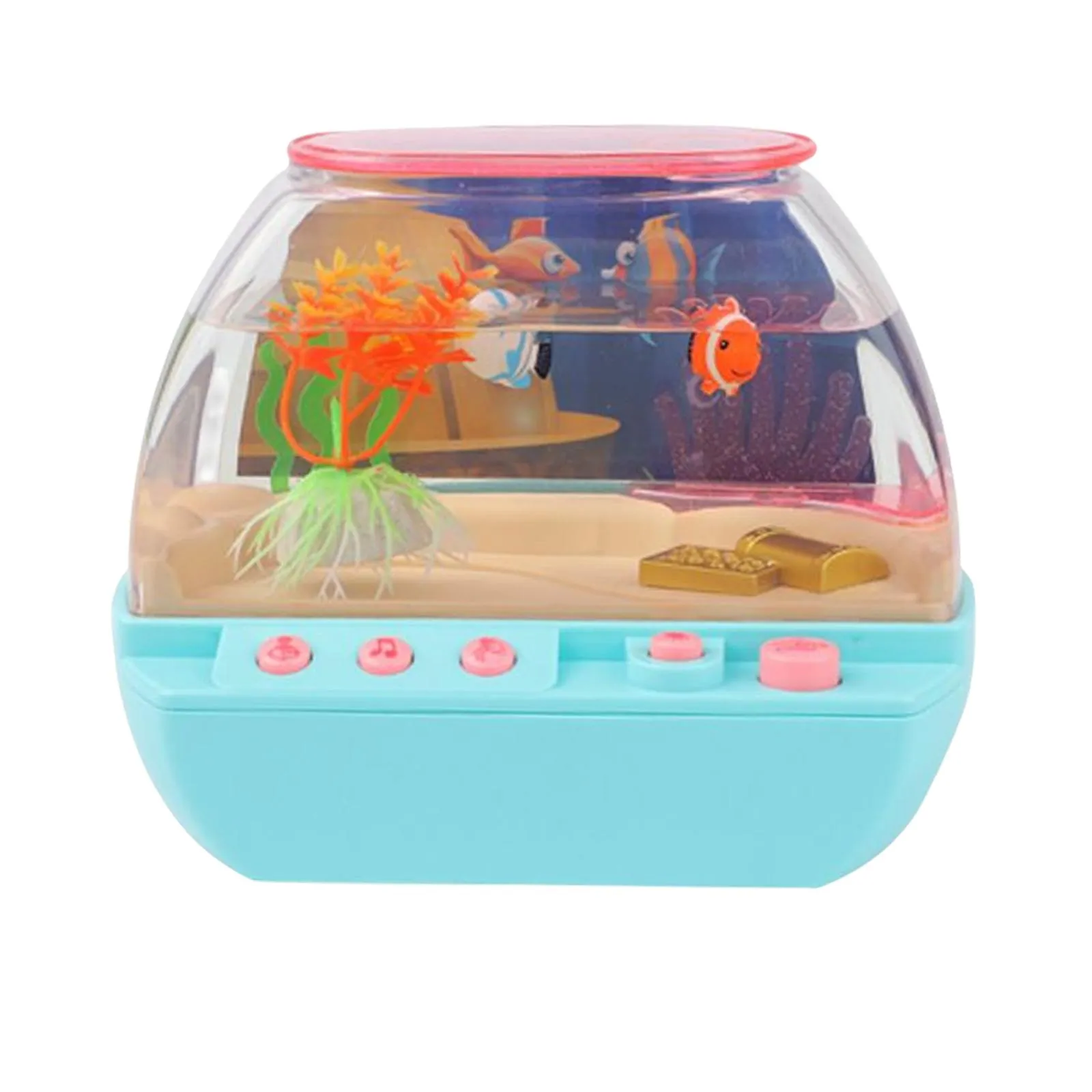 Toy fish tank fake aquarium best sale