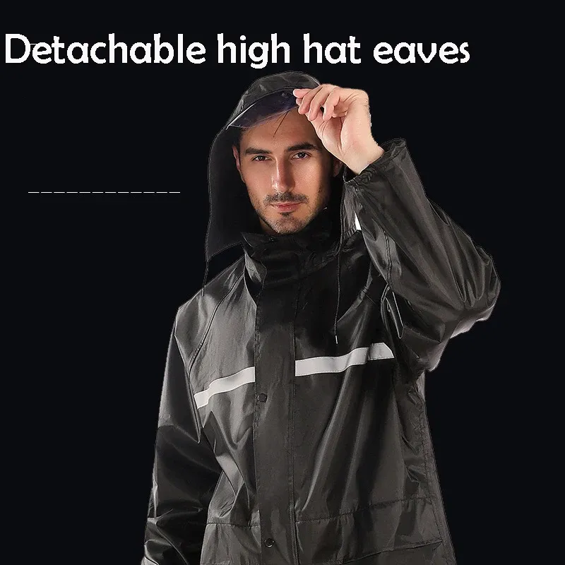 Double layer raincoat outlet