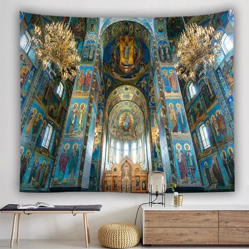 Tapestry Wall Hanging Vienna Christian Church Decor Boho Hippie Home Wall Art Decor From Homepro178 22.41 DHgate.Com