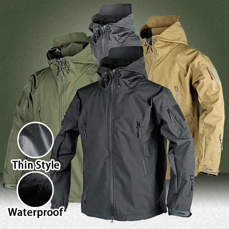 Thin military jacket hot sale