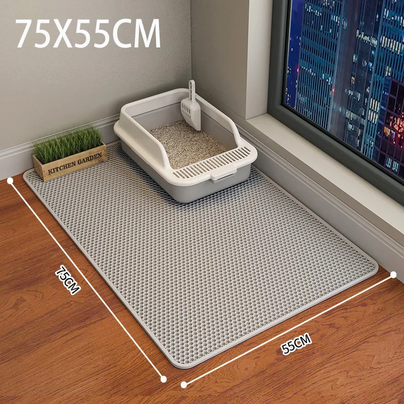 Pieviev cat litter mat top