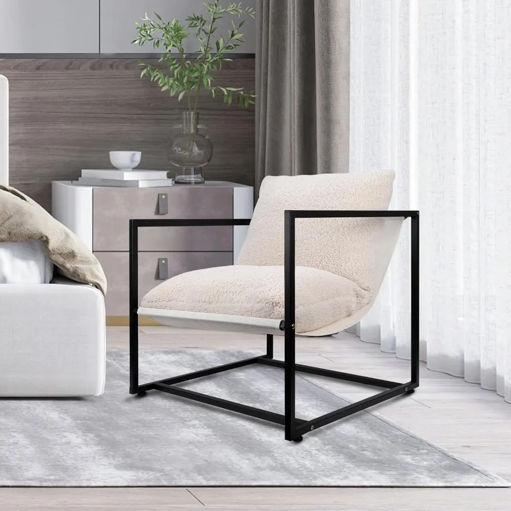 Modern Accent Chairs Sleek Comfortable Upholstered Design for Living Room Bedroom
