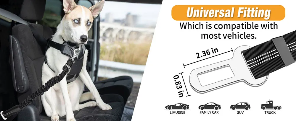 Dog Seat Belts For Cars,Dog Seat Belt Adjustable For Cars,Strong - View #5
