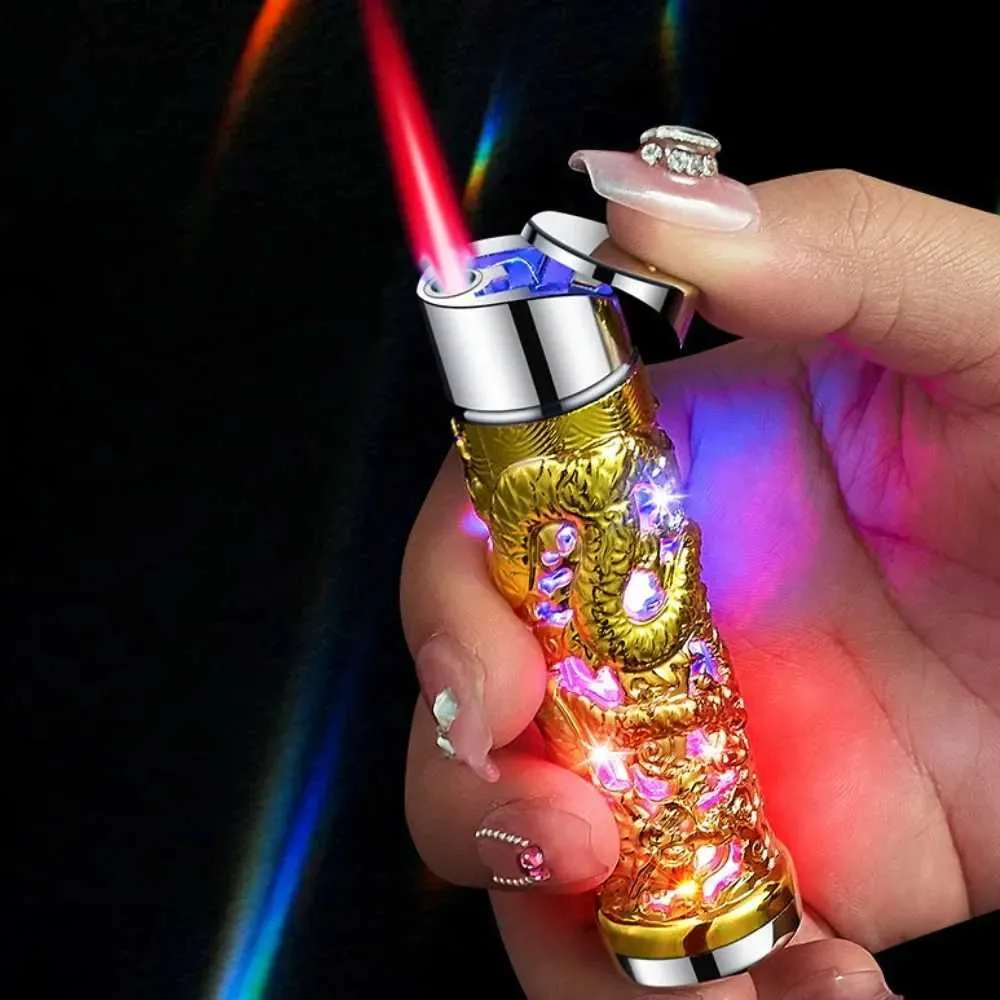 Windproof Red Flame Tor Torch With Flashing Flame Effect Perfect Creative Gift S2452907 From Yongqiang669 13.91 DHgate.Com