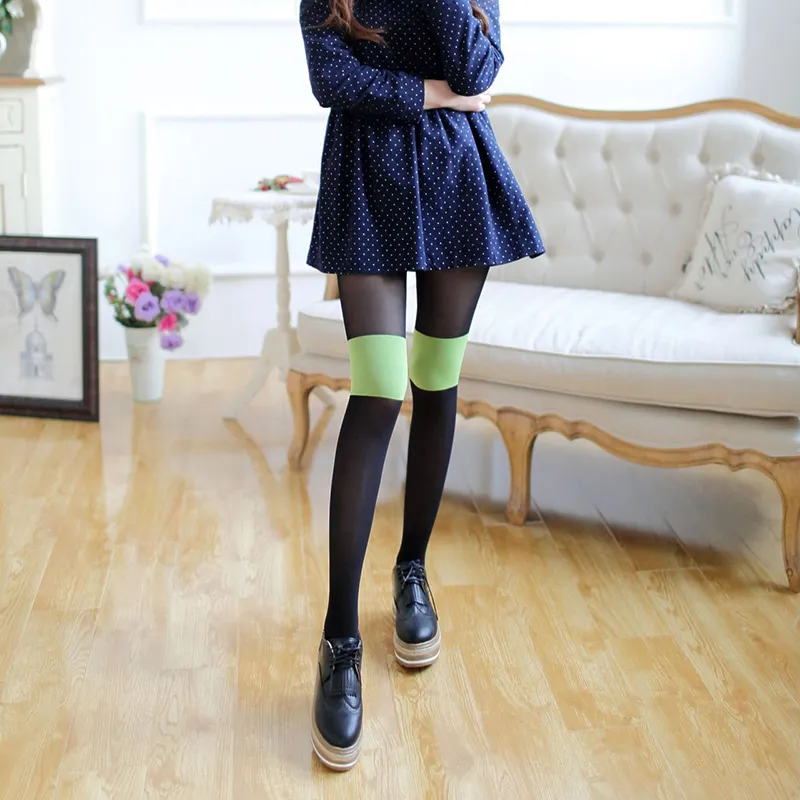 Sheer green tights deals