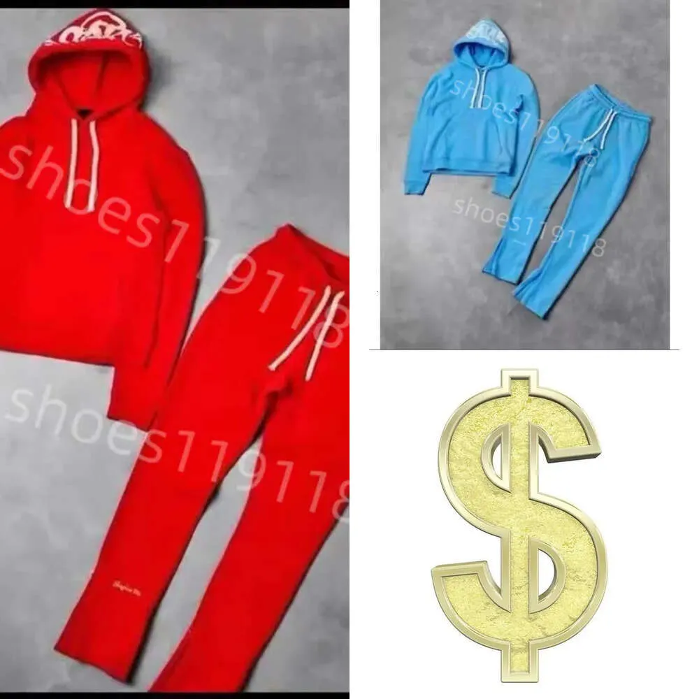 Syna World Tracksuit Mens Designer Pullover Hoodie Cool Y2K