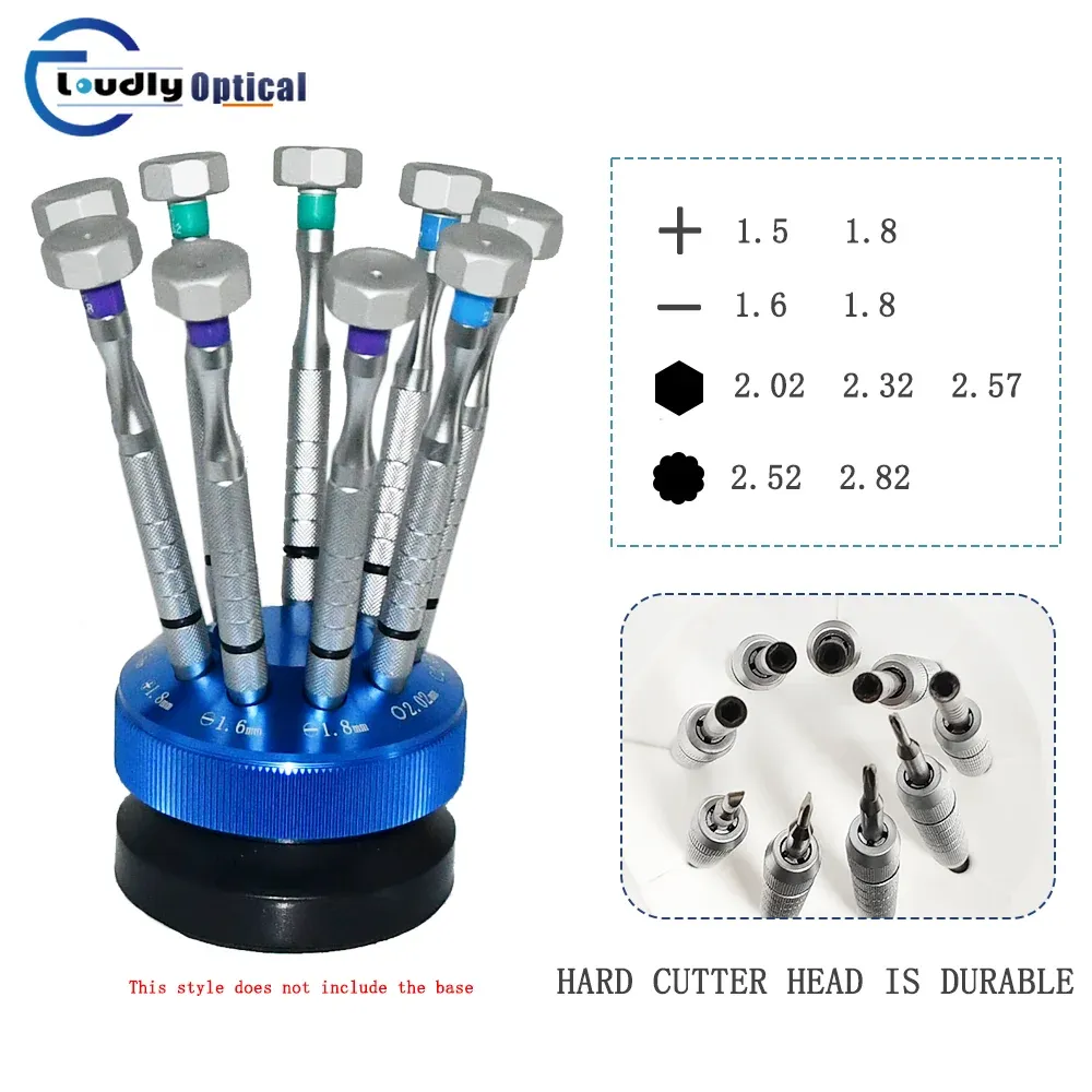Ophthalmic Optometry Professional Screwdriver Set: 9 Precision Tools ...