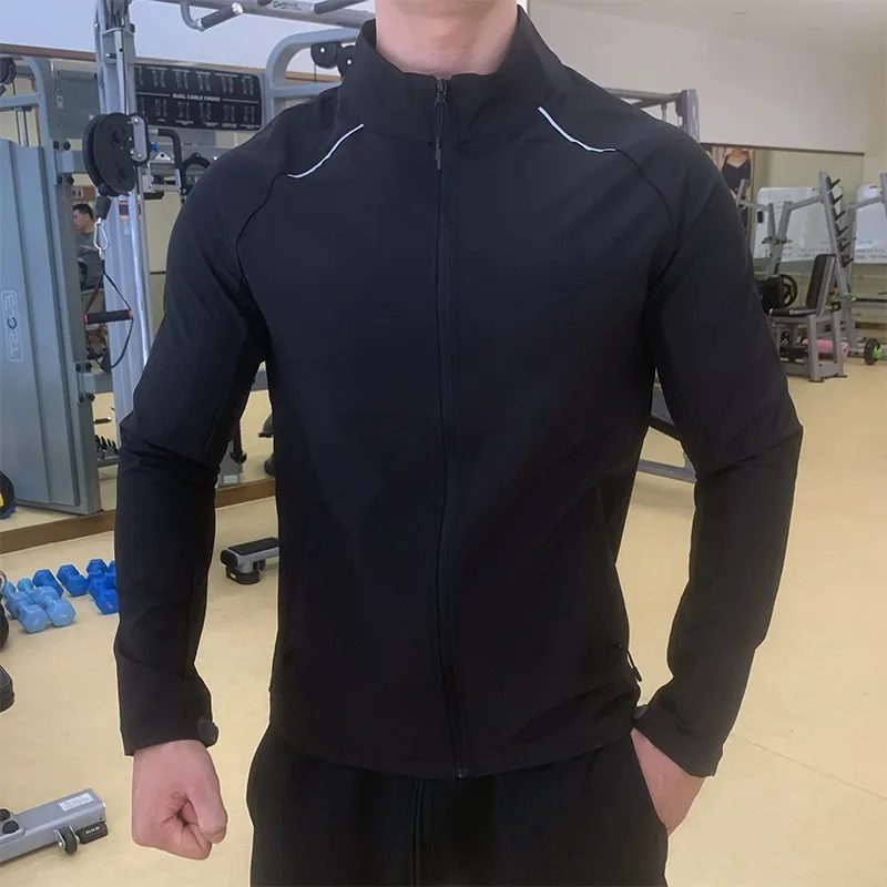 Running jacket with pockets sales