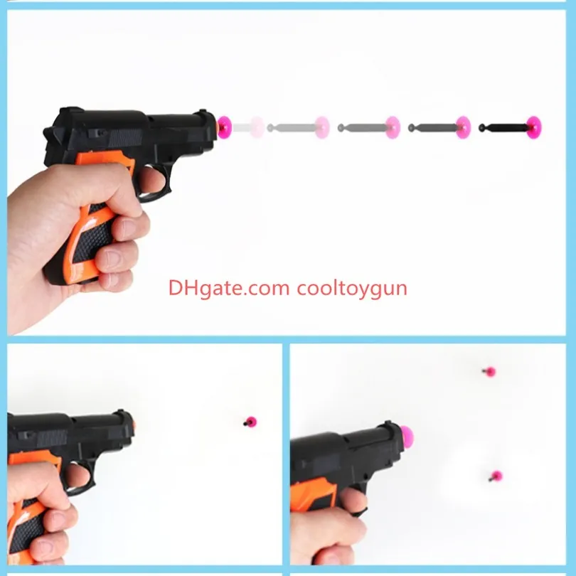 Safe Sucker Bullet Foam Dart Launcher Pistol Soft Head Blaster Toy For ...