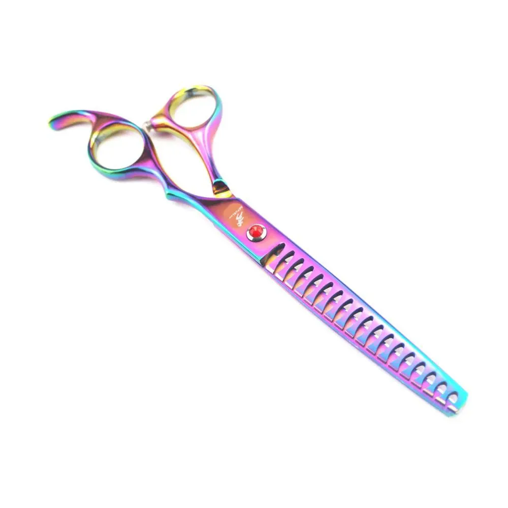 Osaqi 6.5-Inch Double Teeth Thinning Scissors – Professional Dog & Cat Grooming