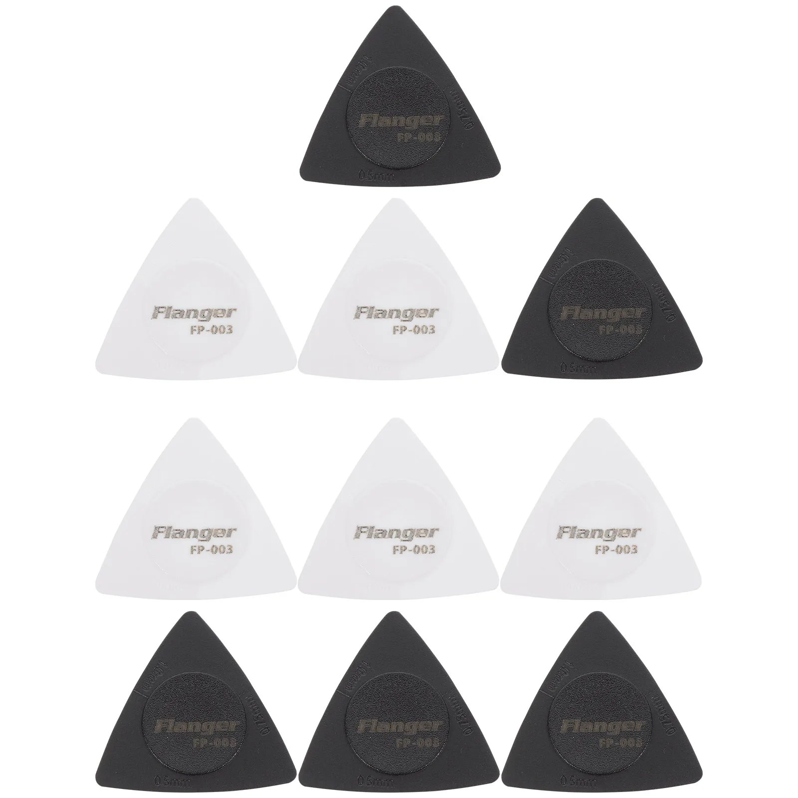 ROTOPATA Celluloid Guitar Picks, 15 Pcs Guitar Plectrus Includes 0.5