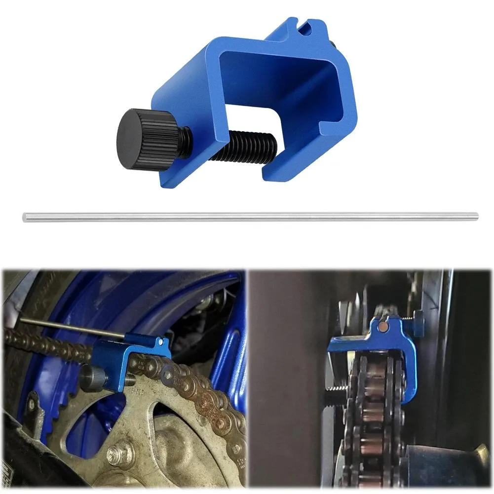 Motorcycle Chain Alignment Tool Sprocket Adjusting Fit For Dirt Bike