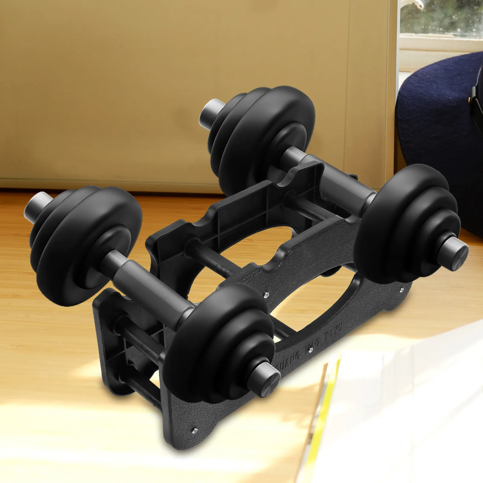 Dumbbell Stand for Weights Plastic Hand Weight Tree Rack Holder for Home Gym