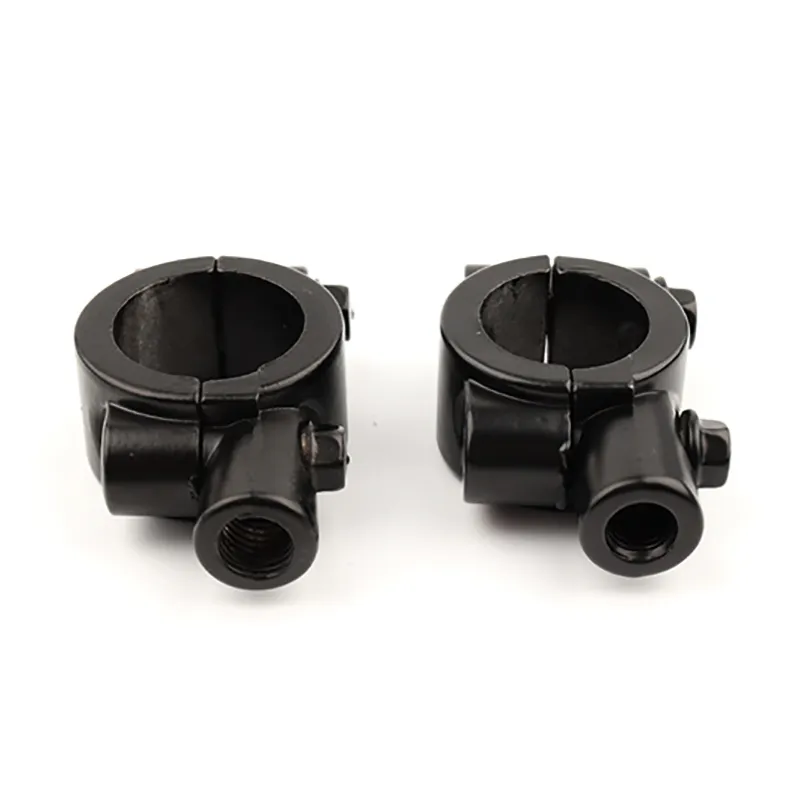 Buy Universal Motorcycle Handle Bar Mirror Mount Holder Clamp Adaptor 7 8 Black 10mm I1219591