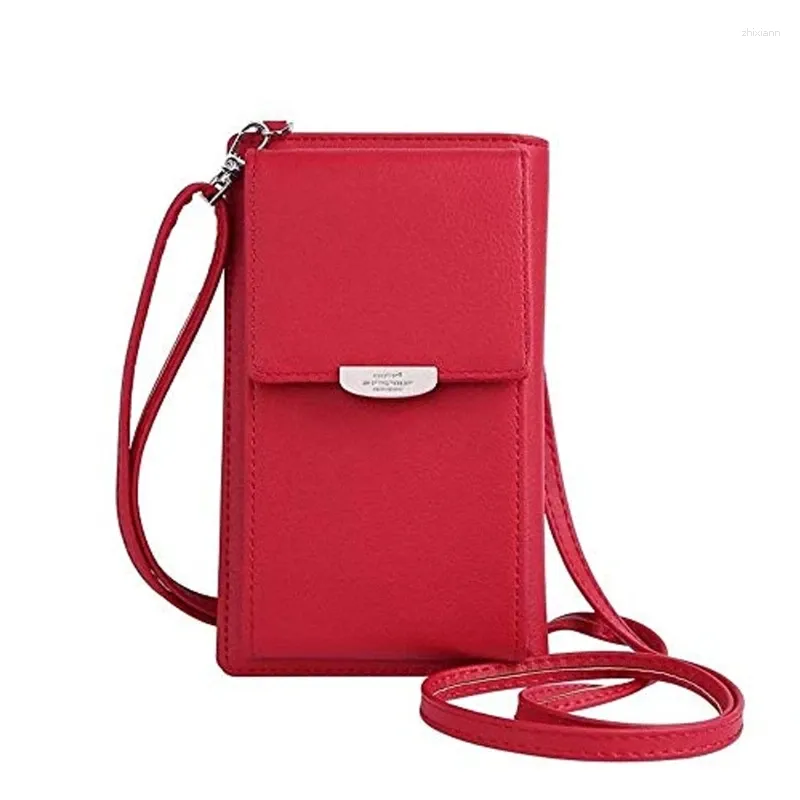 DHgate.com:2024Small Cell Phone Crossbody Purse, PU Leather