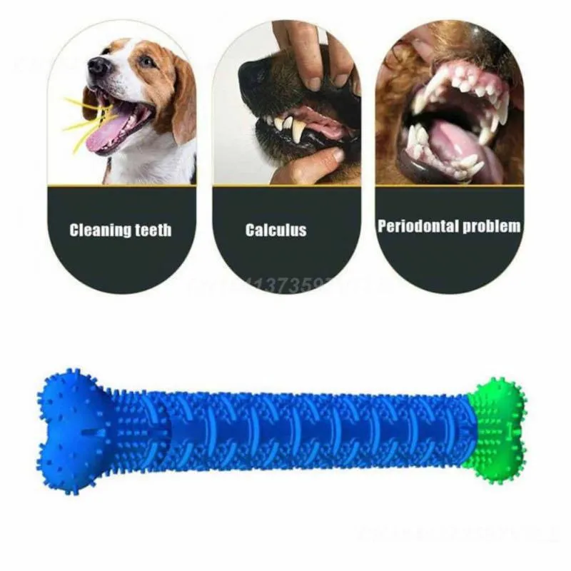 Durable Dog Chew Toy: Rubber Molar Stick for Aggressive Chewers