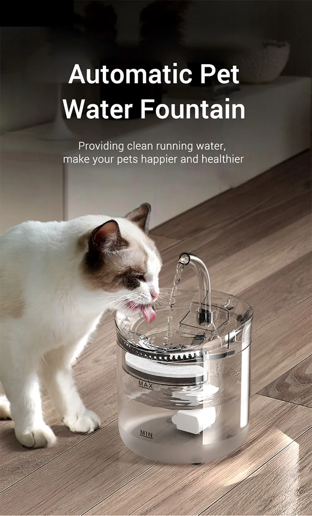 Pet drinking fountain filter clearance