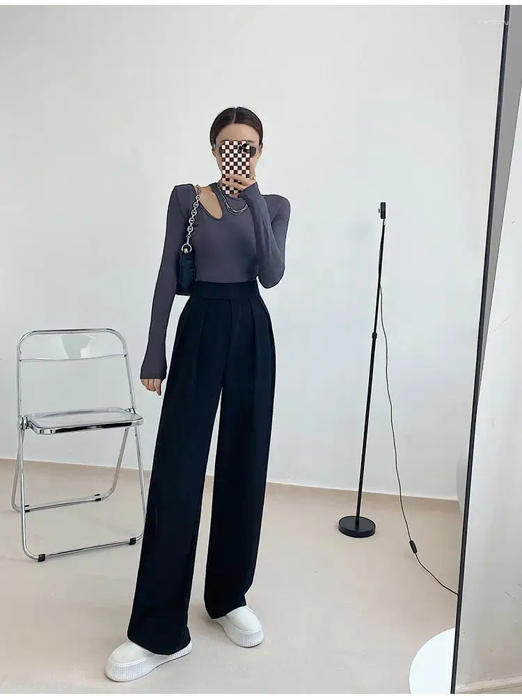 Wide Leg Pants Pleated Pants 2018 Women's Summer Spring Pants
