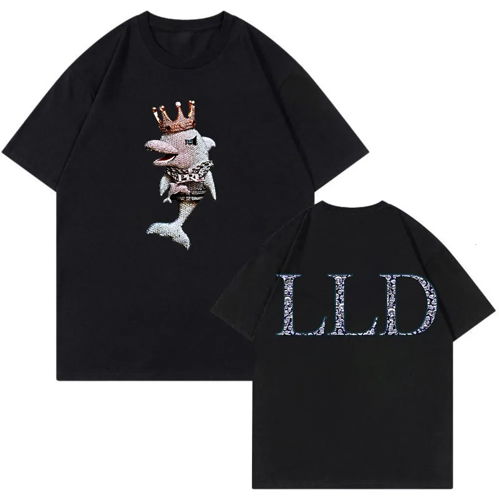 Young Dolph LLD Merch T Shirt Pop Singer Crewneck Short Sleeve Tee