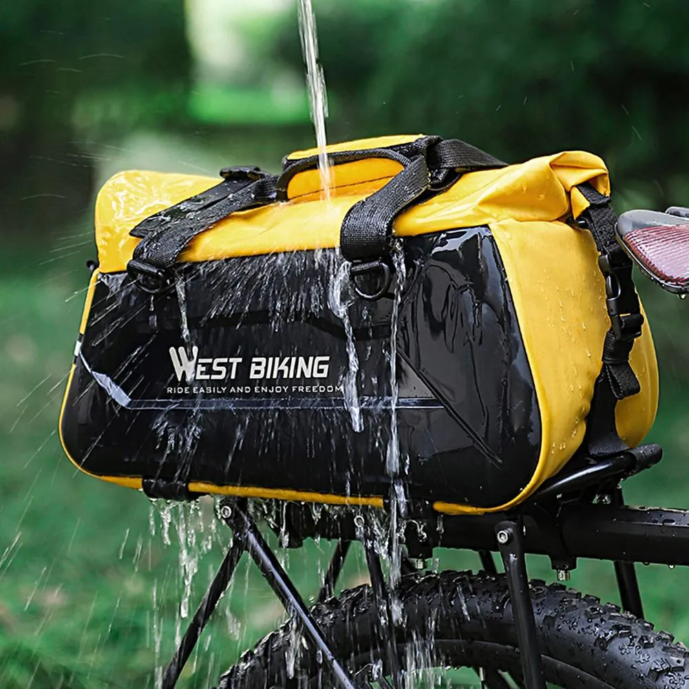 Bicycle rear seat bag hotsell