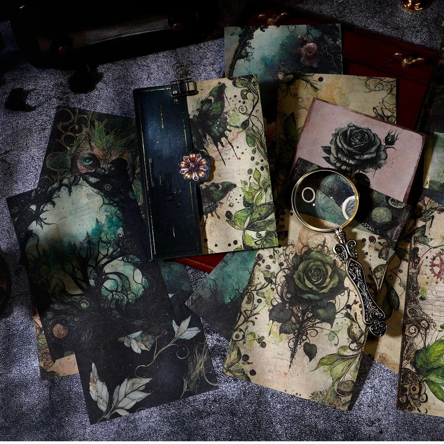 Papier Vintage Kit De Fournitures De Scrapbooking Vintage Pour Scrapbooking, Journal Papier D'arménie