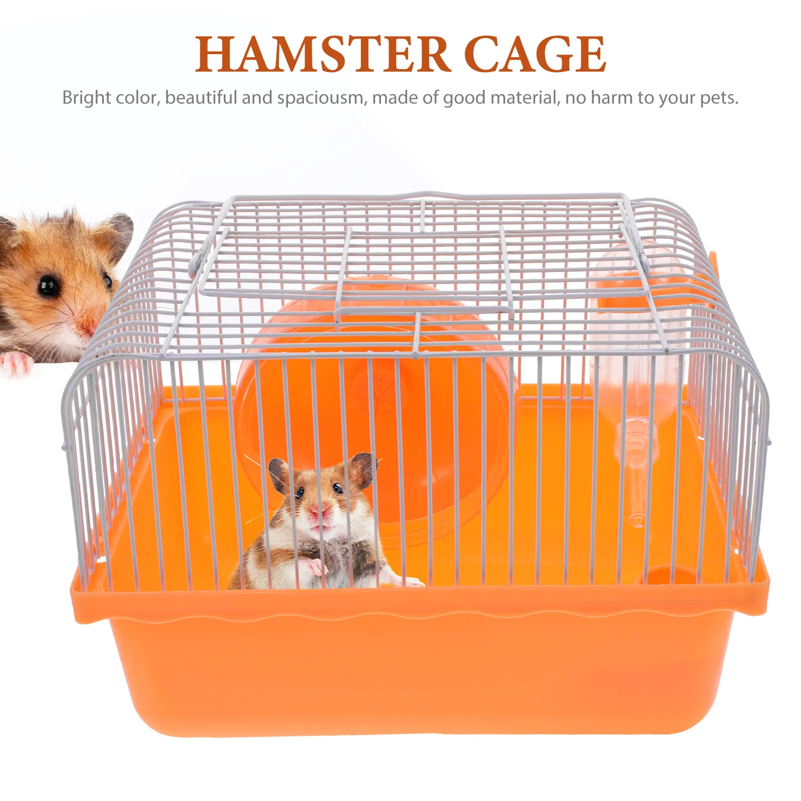 Small Animal Travel Cage Perfect for Hamsters, Mice Birds