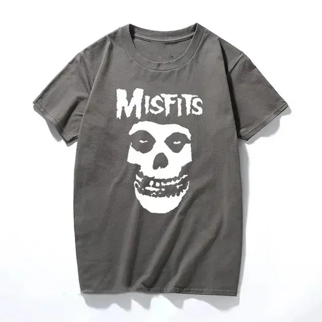 Designer-T-Shirt mit Totenkopf-Brief-Print für Herren und Damen, lässig, für zu Hause, kurzärmelig, Teenager-Trend, Street-Tops_voghion.com