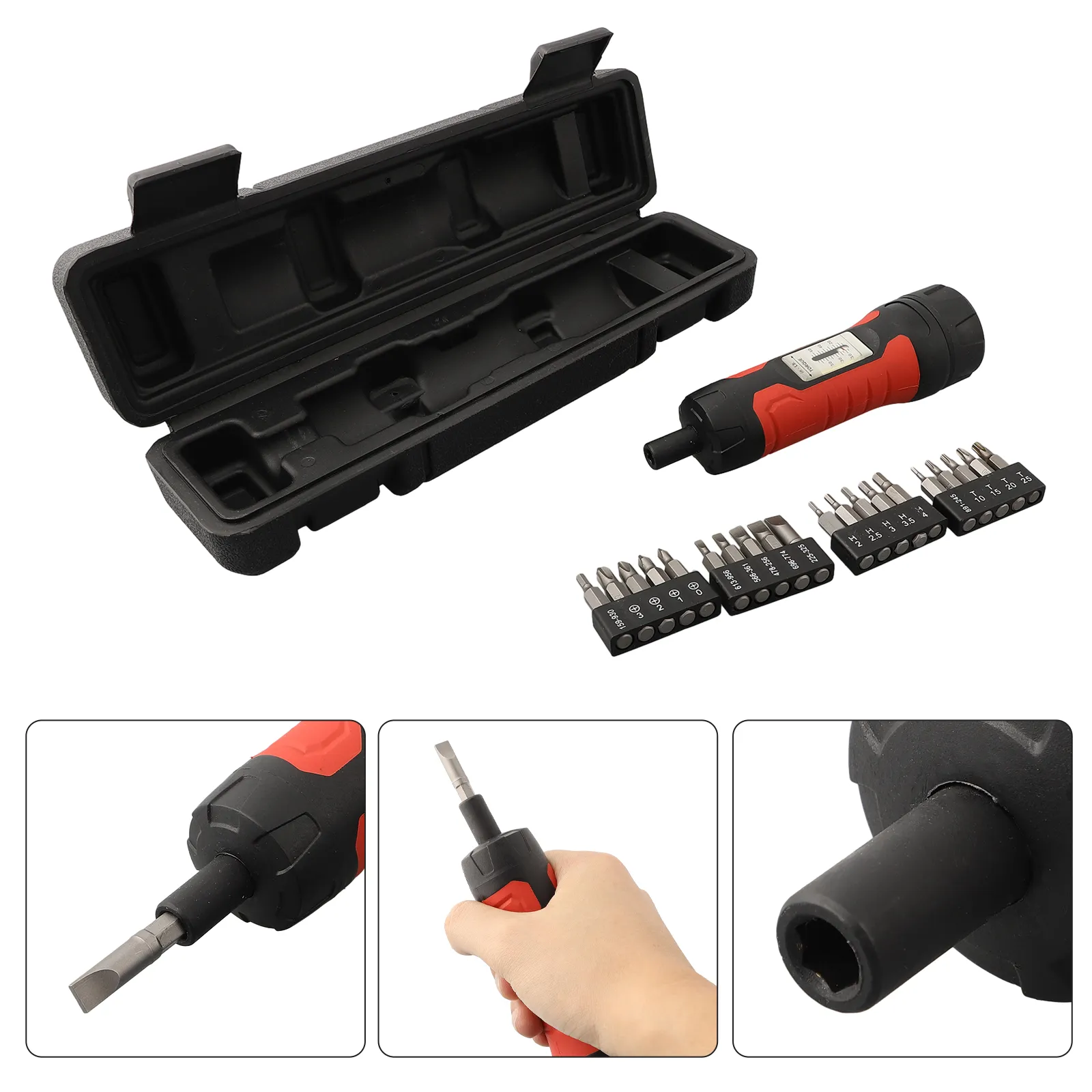 DHgate 1 Set Professional Preset Torque Screwdriver 10 65 In.Lb 1 4 Drive Manual Torque Driver for Electrical Machine Work Home Garden
