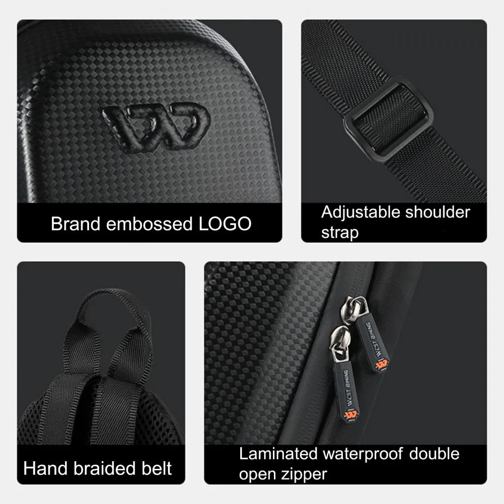 Shell Riding Bag Cycling Backpack: Lightweight, Scientifically Layered EVA Hard Shell ...