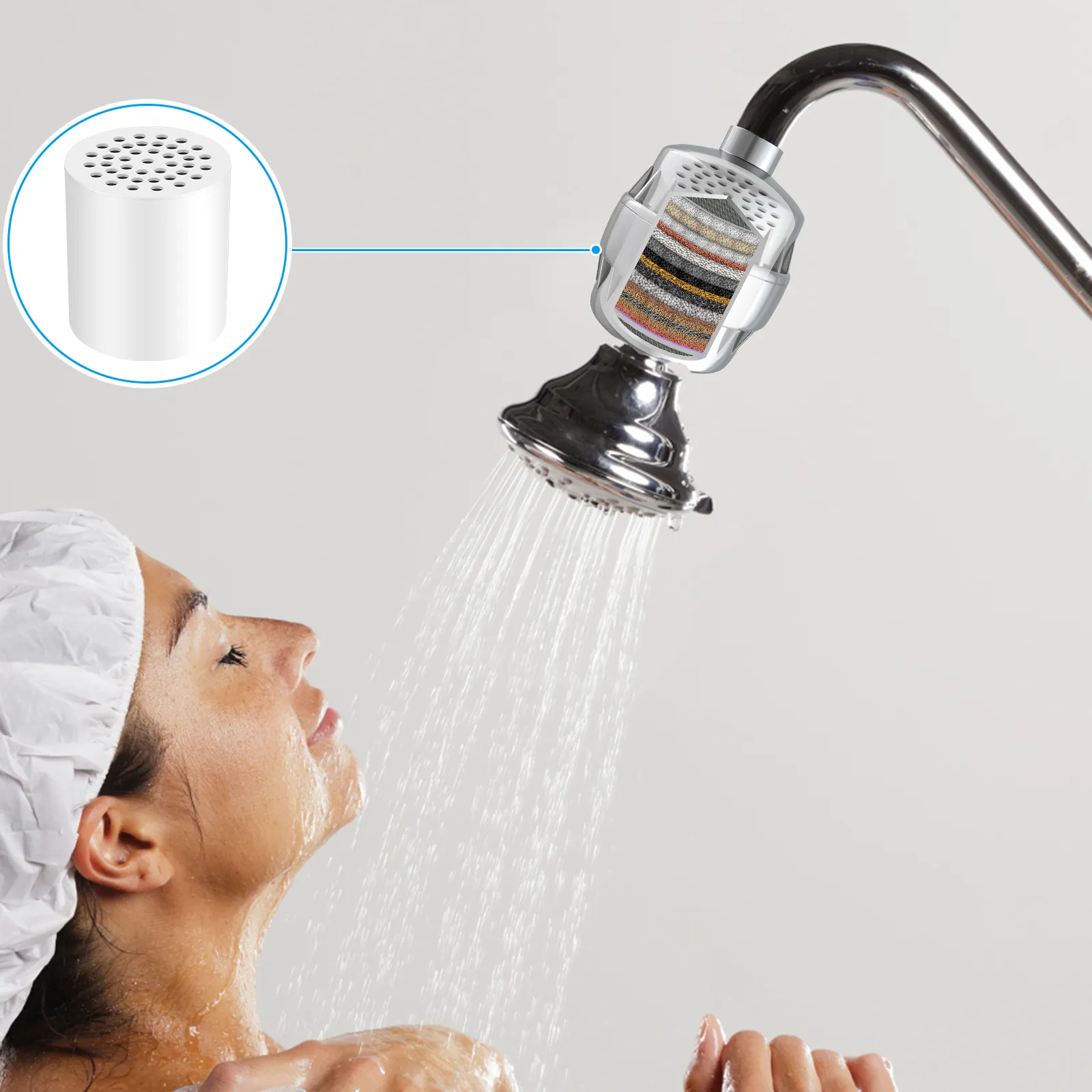 Cenipar 20 Stage Shower Filter Replacement Shower Cartridge - View #7