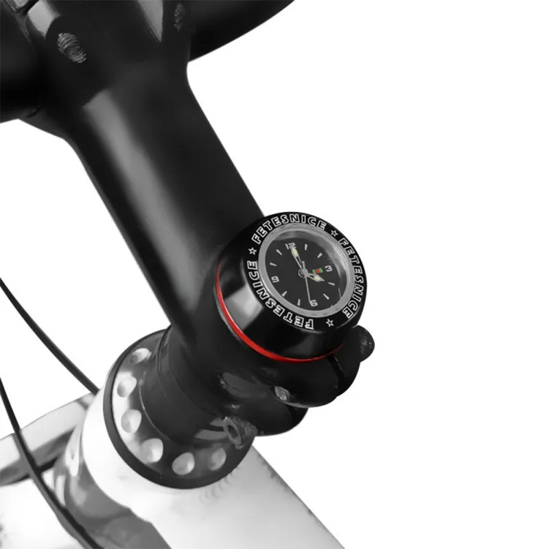 Clock stem cap outlet