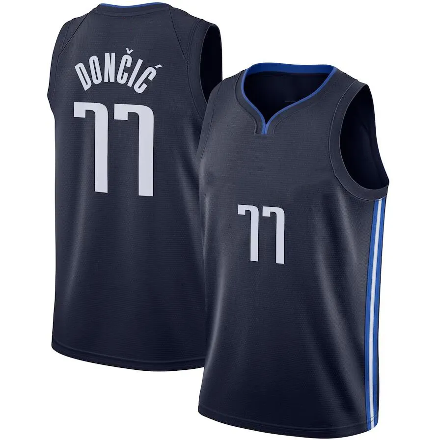 2023 24 Playoffs Team Basketball Shirts Luka Doncic 77 And Kyrie Irving 11 Men Women Youth Sizes S XXL From Nba jersey stores 12.59 DHgate.Com