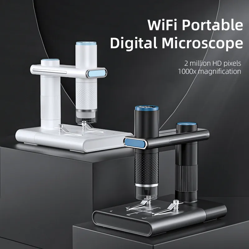 WiFi Digital Microscope Camera for Phone 50-1000x Portable Handheld USB ...