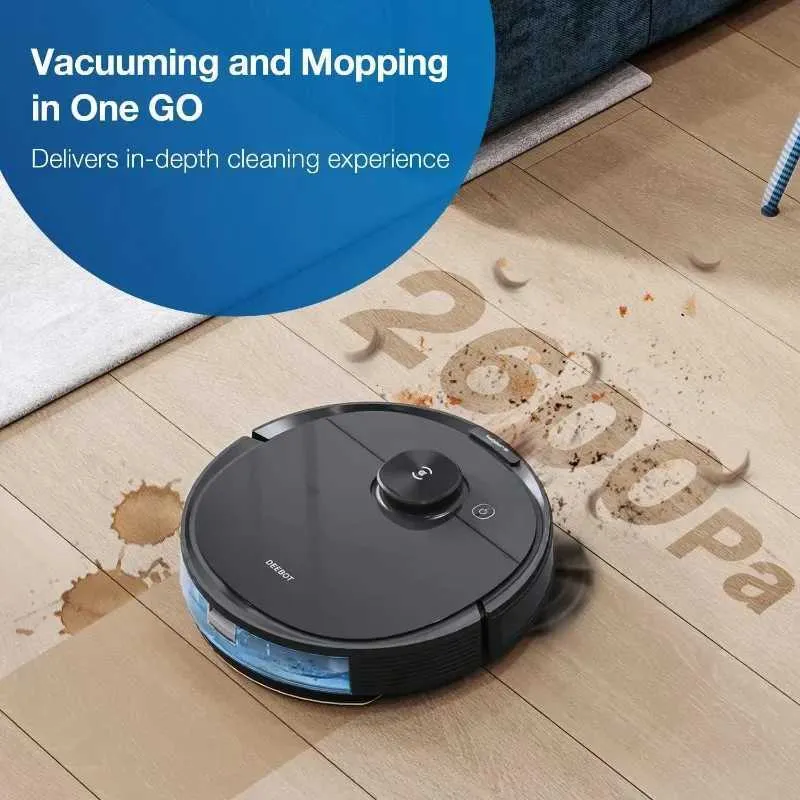 Ecovacs Deebot N8 Pro+ Robot Vacuum and Mop with Self Ecovacs Deebot N8 Pro+ Robot Vacuum and Mop with Self
