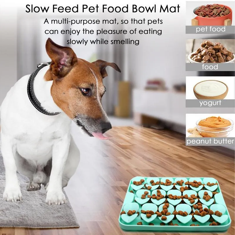Slow treat dispensing mat clearance