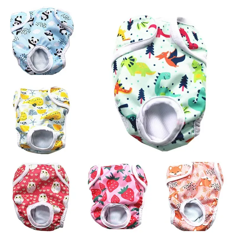 Dog Period Diapers Soft Washable Reusable Panties Comfortable