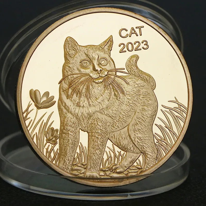 Cat Silver Gold Animal Coin Japanese Australia Elizabeth II