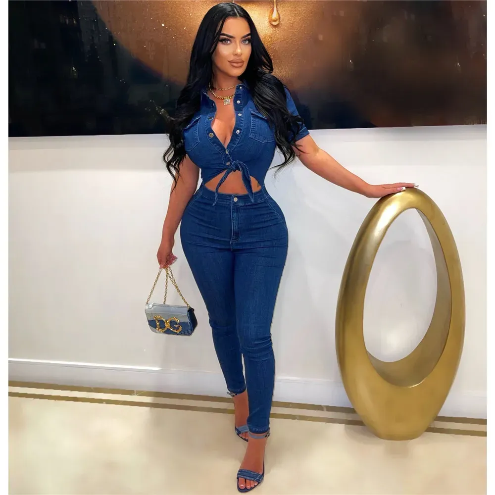 Designer denim jumpsuits outlet