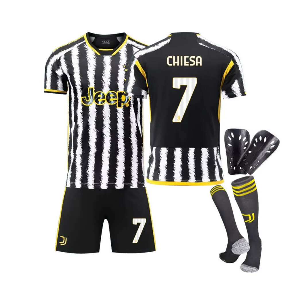 DHgate Soccer Sets Tracksuits Juventus Football Team Kits 23 24 Juventus Childrens Football Clothing Di Maria jersey batch Sports Outdoors