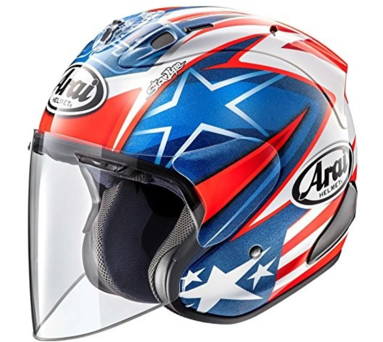 ARA I Jet VZ-RAM Nicky Hayden Face Helmet Off Road Racing