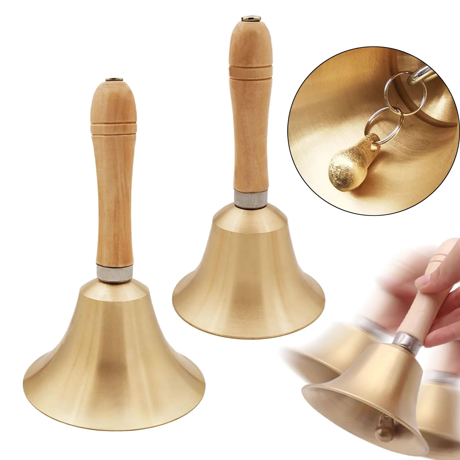 Hand held bell instrument hot sale