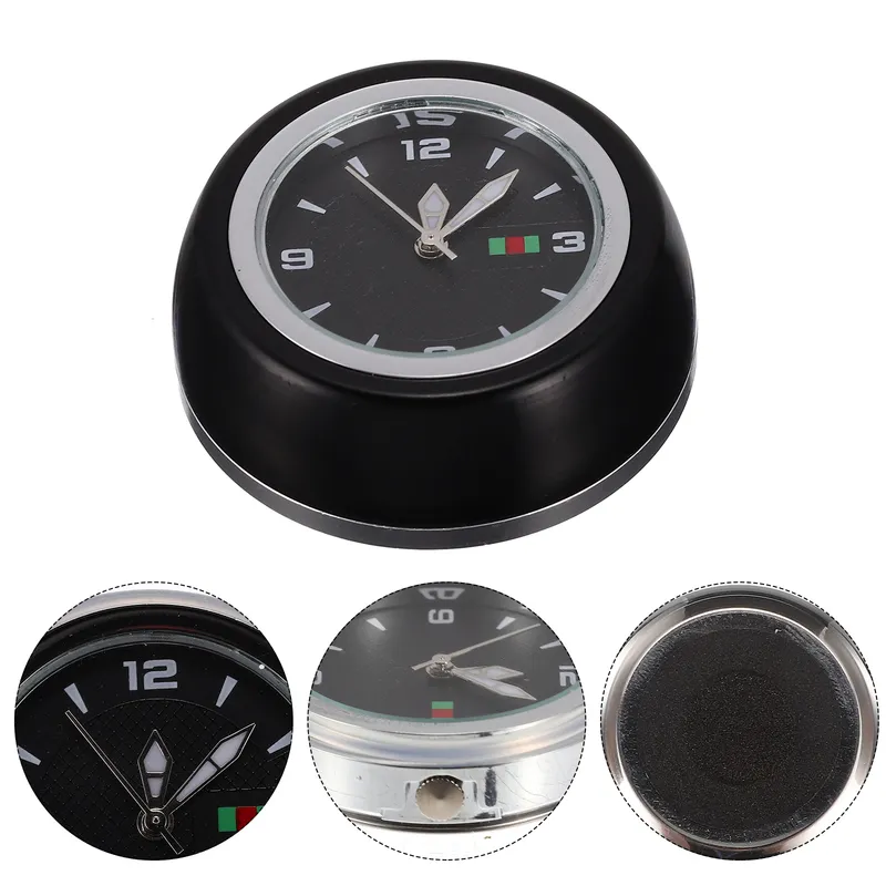 バイクステムキャップクロックヘッドセットウォッチマウンテンオートバイステムMTBヘッドセットハンドルハンドルバーシャンドルバル時計装飾