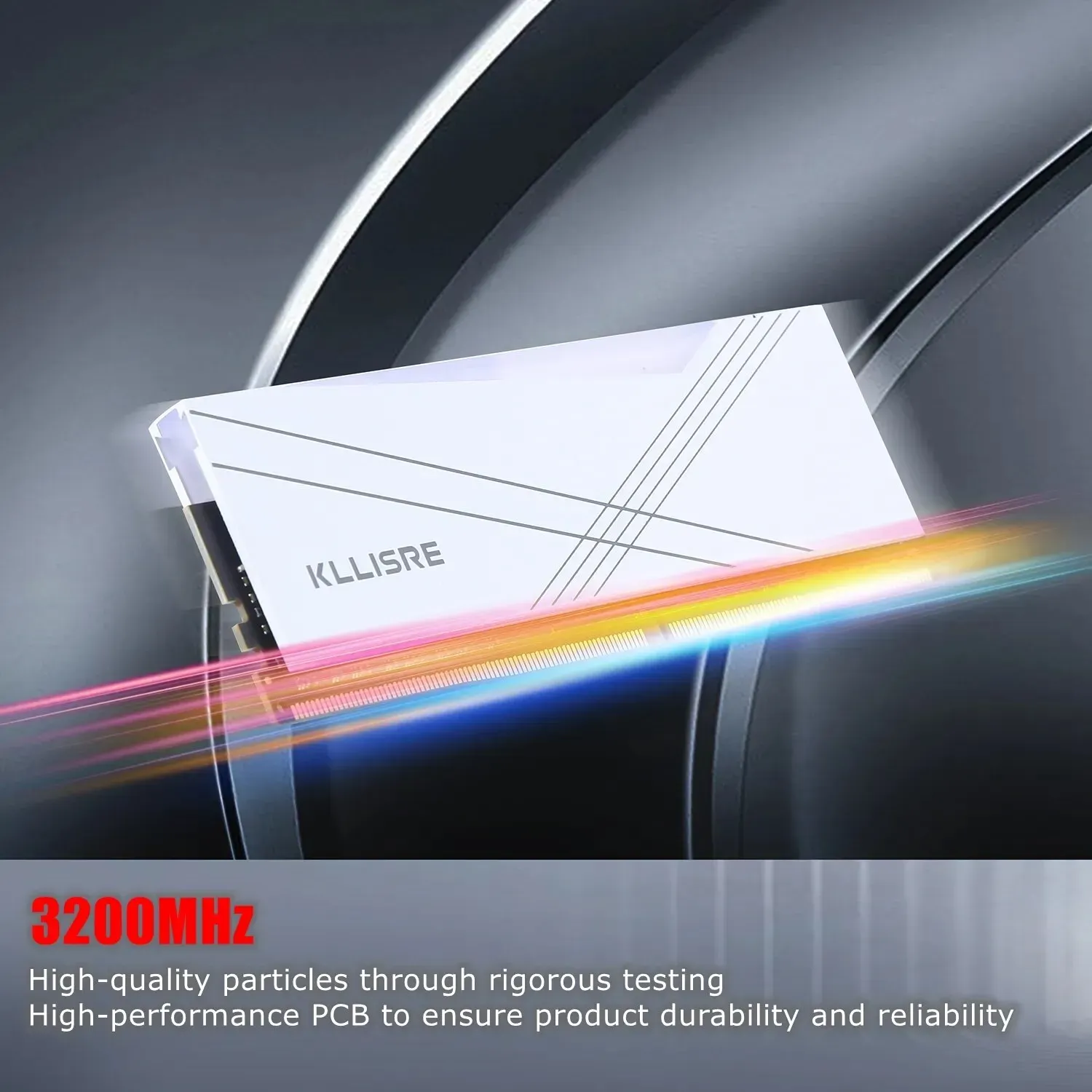 Kllisre DDR4 16GB 3200MHz RGB Desktop DIMM Memory 1.35V High