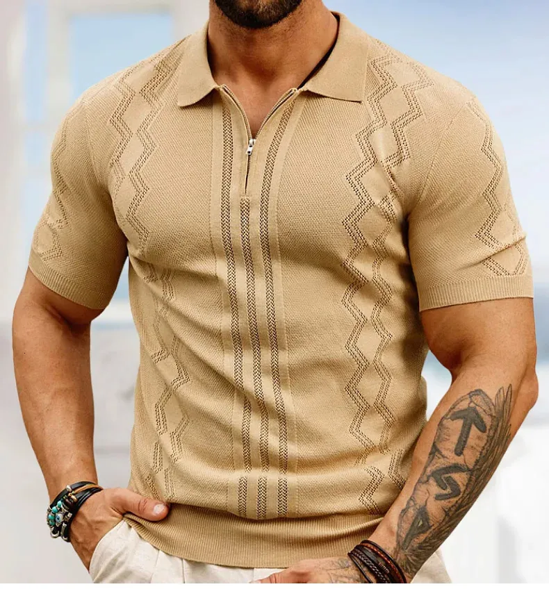 【専用】Vintage Jacquard Polo Knit 専用】Vintage Jacquard Polo Knit